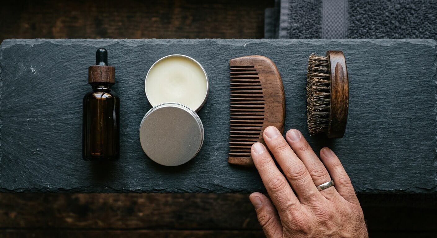 Dagelijkse baardverzorging routine — stap voor stap
